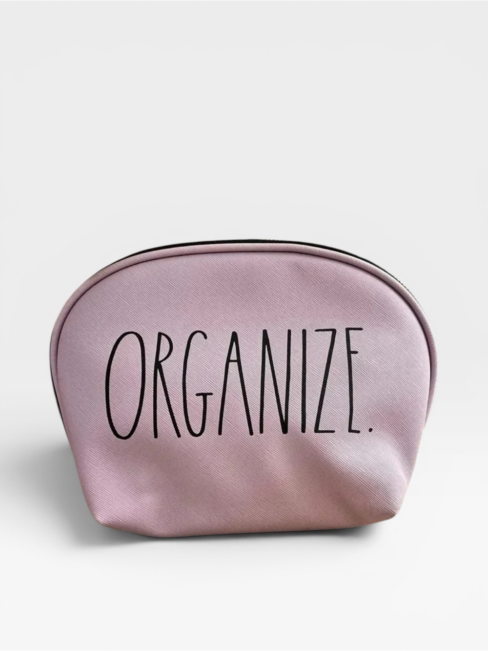 NEW Rae Dunn purple zipper pouch